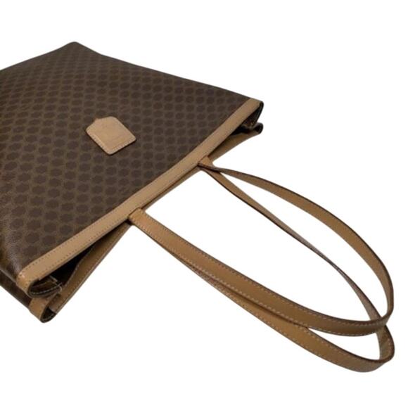 Celine Signature Macadam Leather Shoulder Tote Bag (CEXX170) - Picture 6 of 9